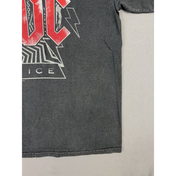 Vintage Y2K AC DC Band Tee Black Ice Concert Promo Tour Black Large Rock Album - Picture 8 of 11